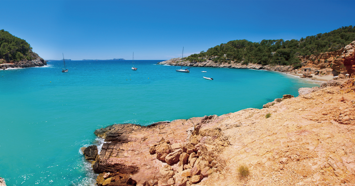 cala saladeta playa en ibiza