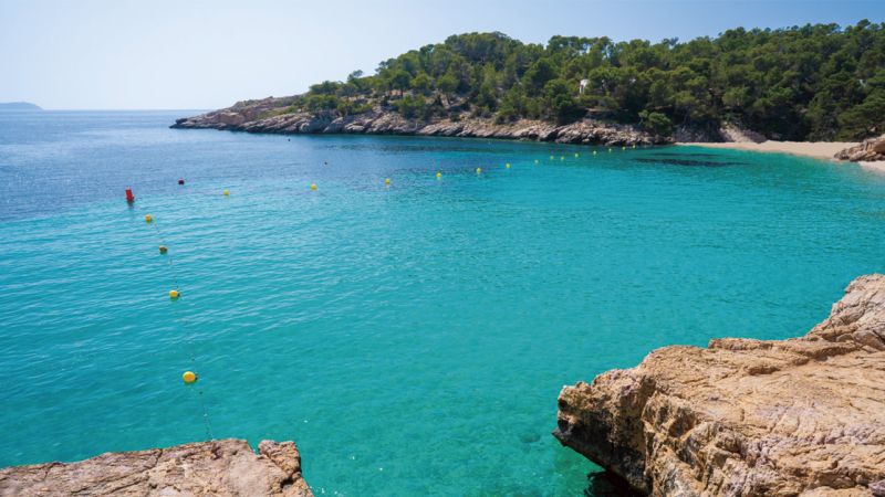 Cala Salada and Cala Saladeta beaches