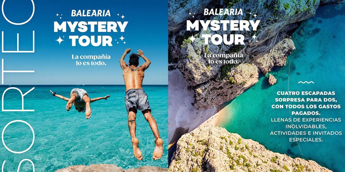 Baleària invites you to experience surprise  to the Balearic Islands